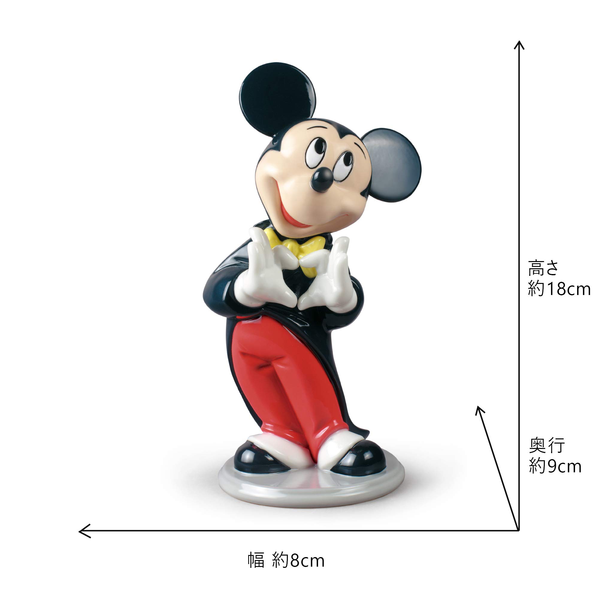 Lladró Sculture Pop Mickey Mouse figurina porcellana