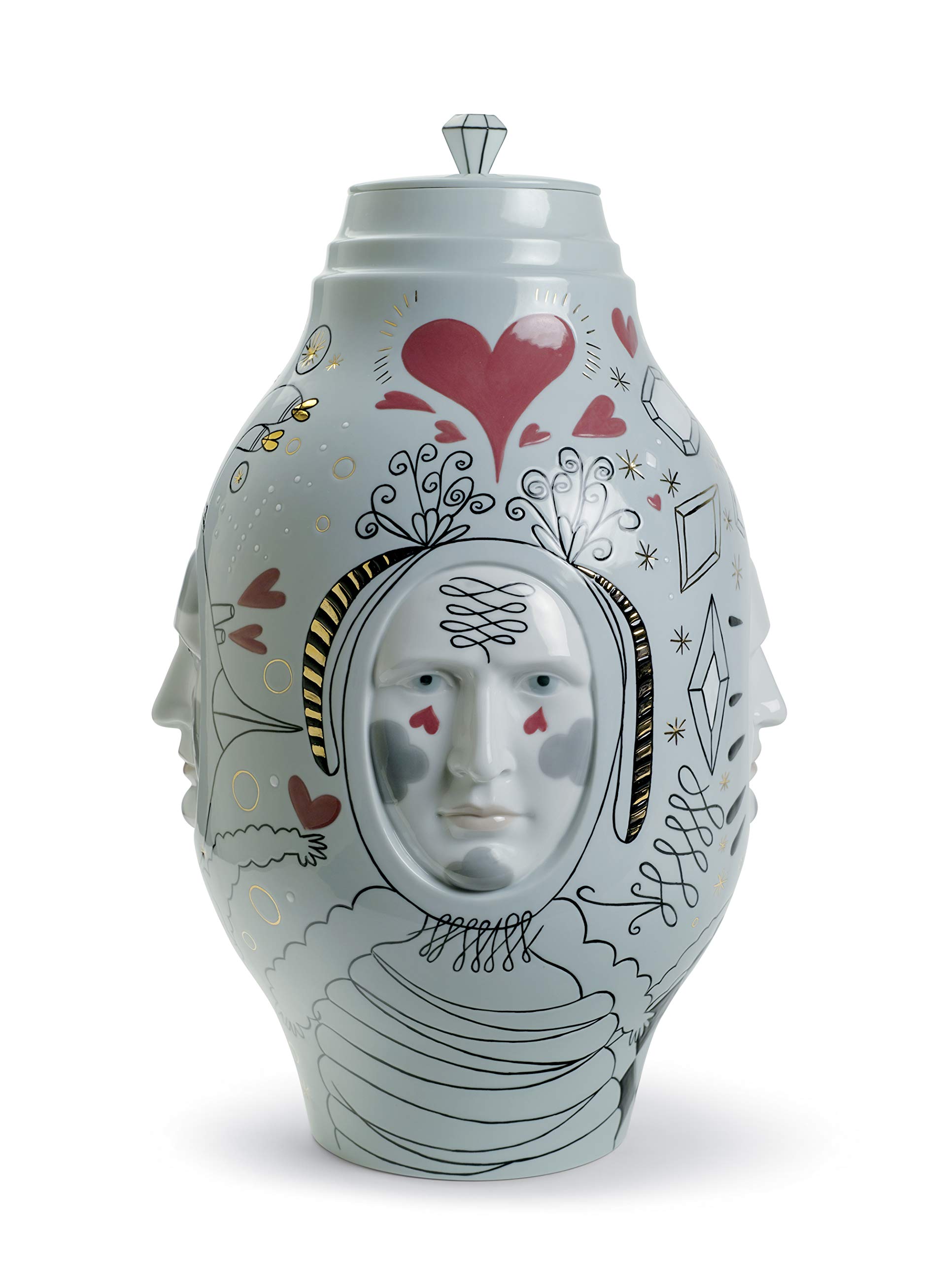 Lladró Conversation Vase vaso in porcellana edizione limitata