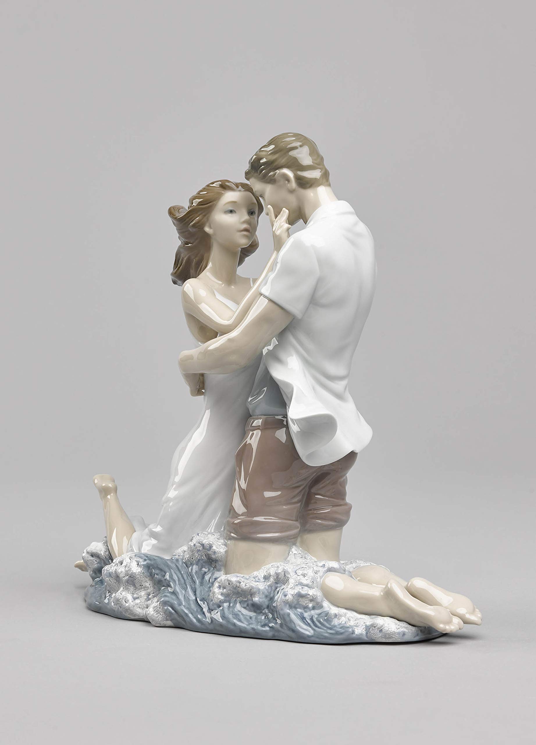Lladró Sculture Ebbrezza Amore figurina porcellana coppia fidanzati