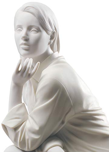 Lladró Un Momento di Tranquillità figurina donna porcellana