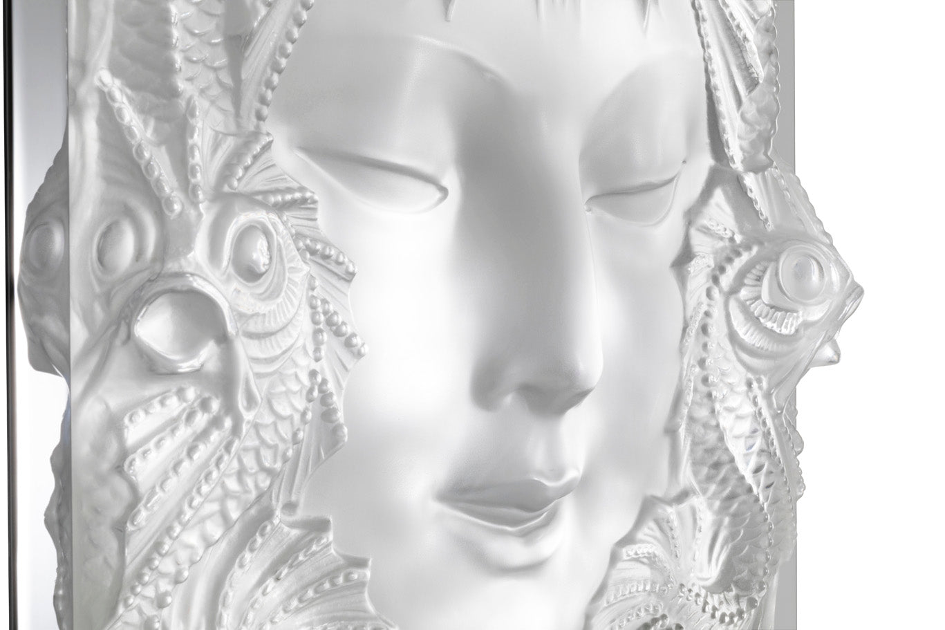 Lalique Masque de Femme applique parete cristallo incolore