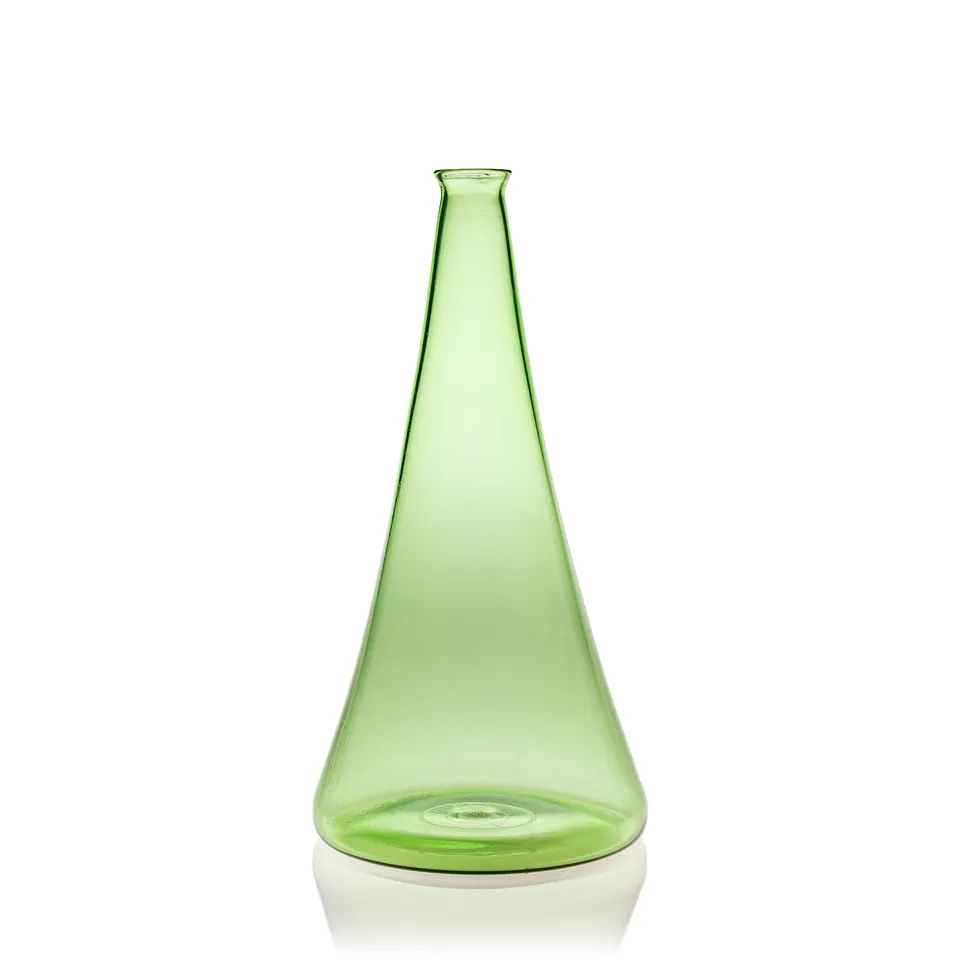 Vaporetto San Marco N°1 vaso vetro Murano verde