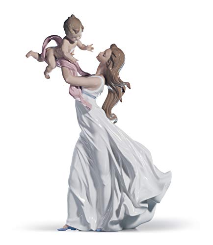 Lladró Sculture Mio Bellissimo Bebè Figurina Porcellana Madre