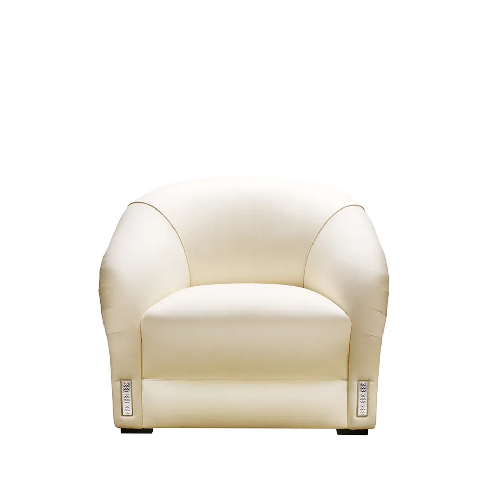 Lalique Raisins classic club armchair poltrona incolore