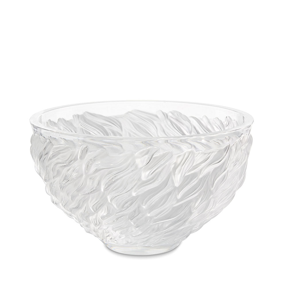 René Lalique Fourrure coppa cristallo incolore One Size