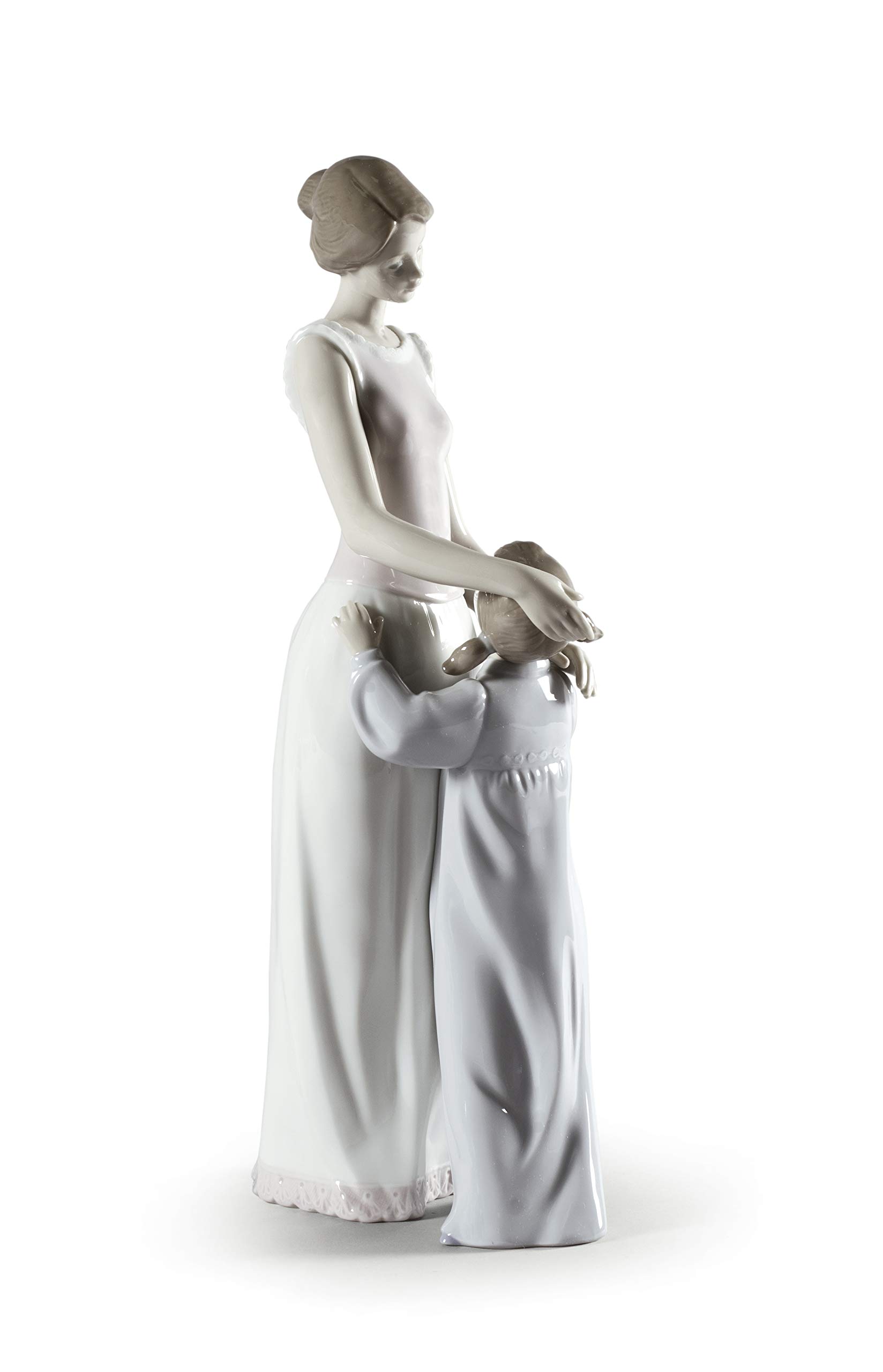 Lladró Sculture Da Madre A Figlia Figurina Porcellana Madre