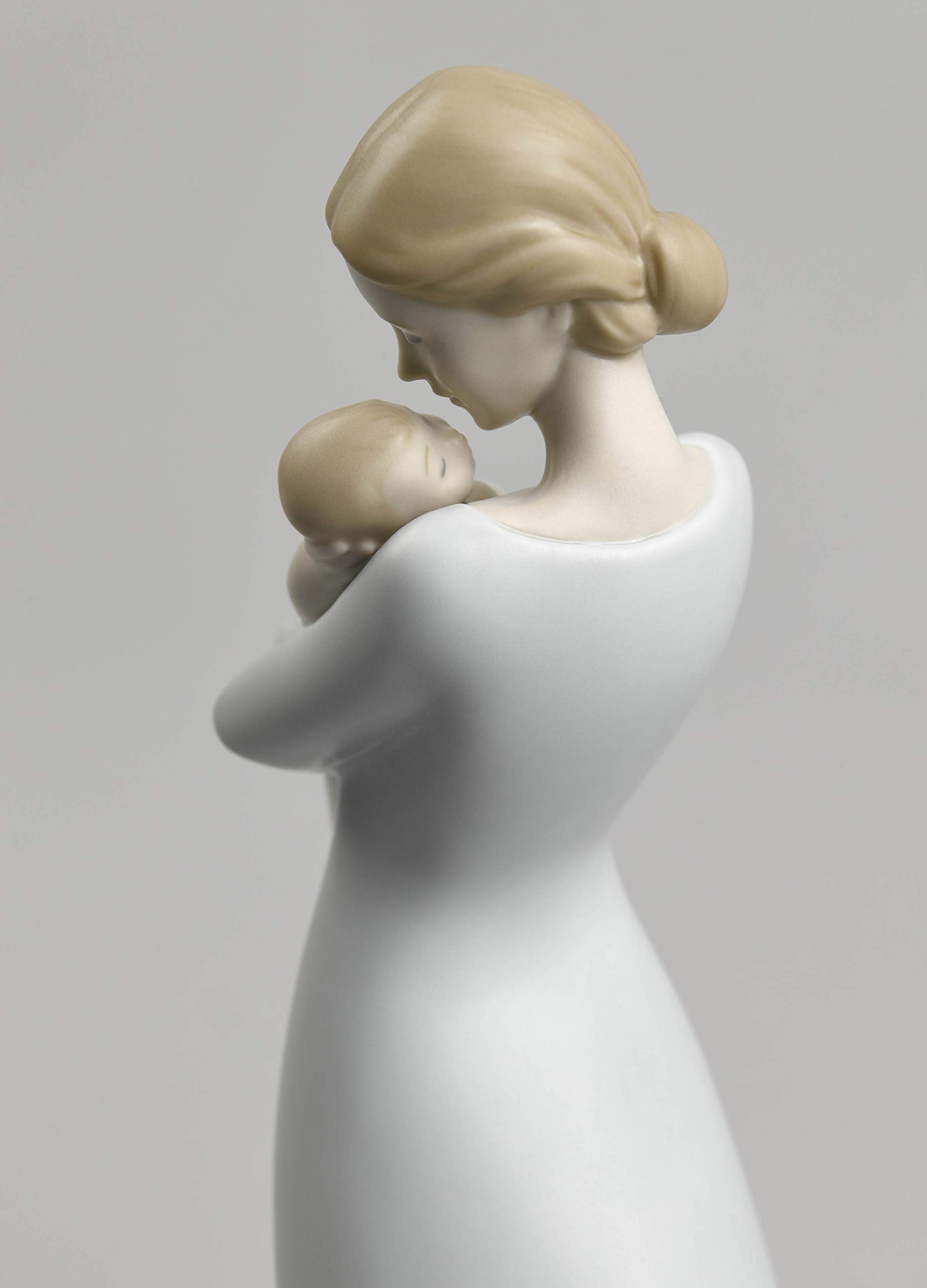 Lladró Sculture Abbraccio Materno figurina madre porcellana