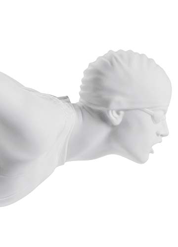 Lladró Nuotatore figurina porcellana uomo sport nuoto