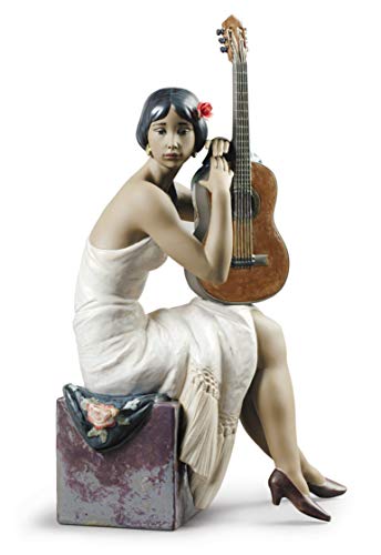 Lladró Suonatrice Flamenco figura porcellana danzatrice