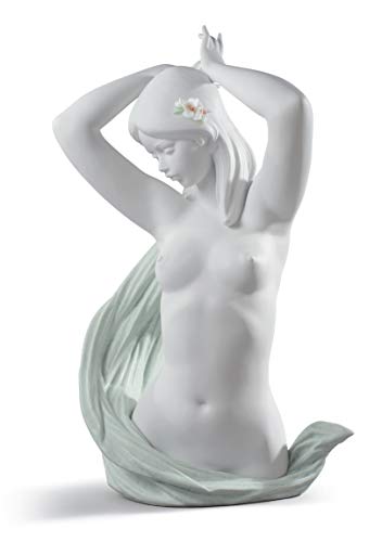 Lladró Venere figurina donna porcellana bianca opaca