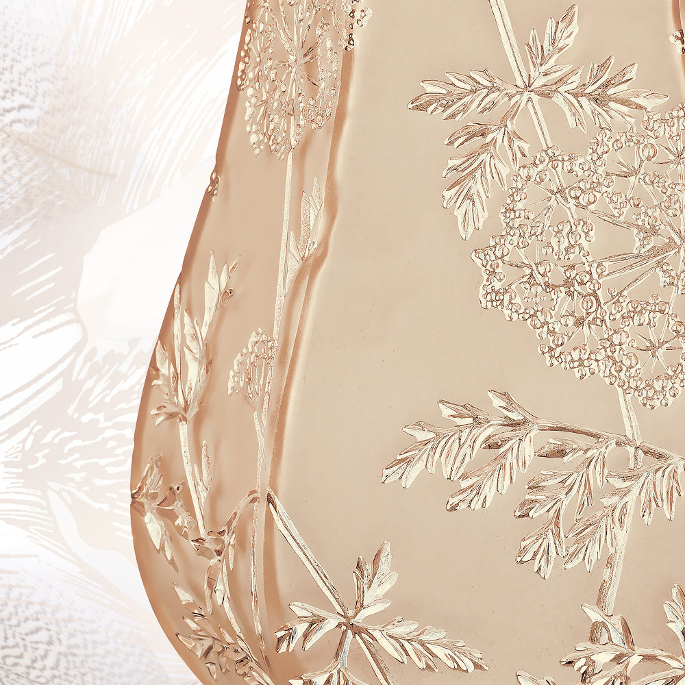 Lalique Ombelles Vaso cristallo Taglia L satinato