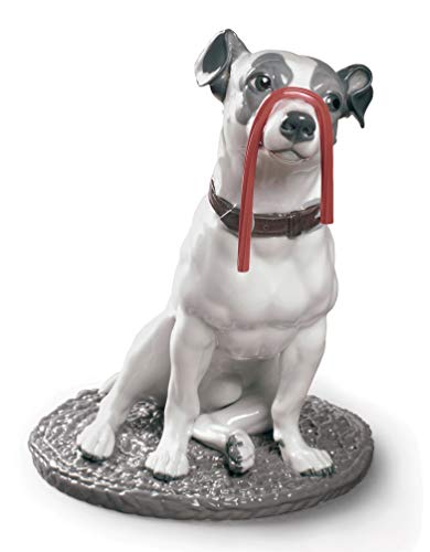 Lladró Sculture Jack Russell statuetta cane porcellana