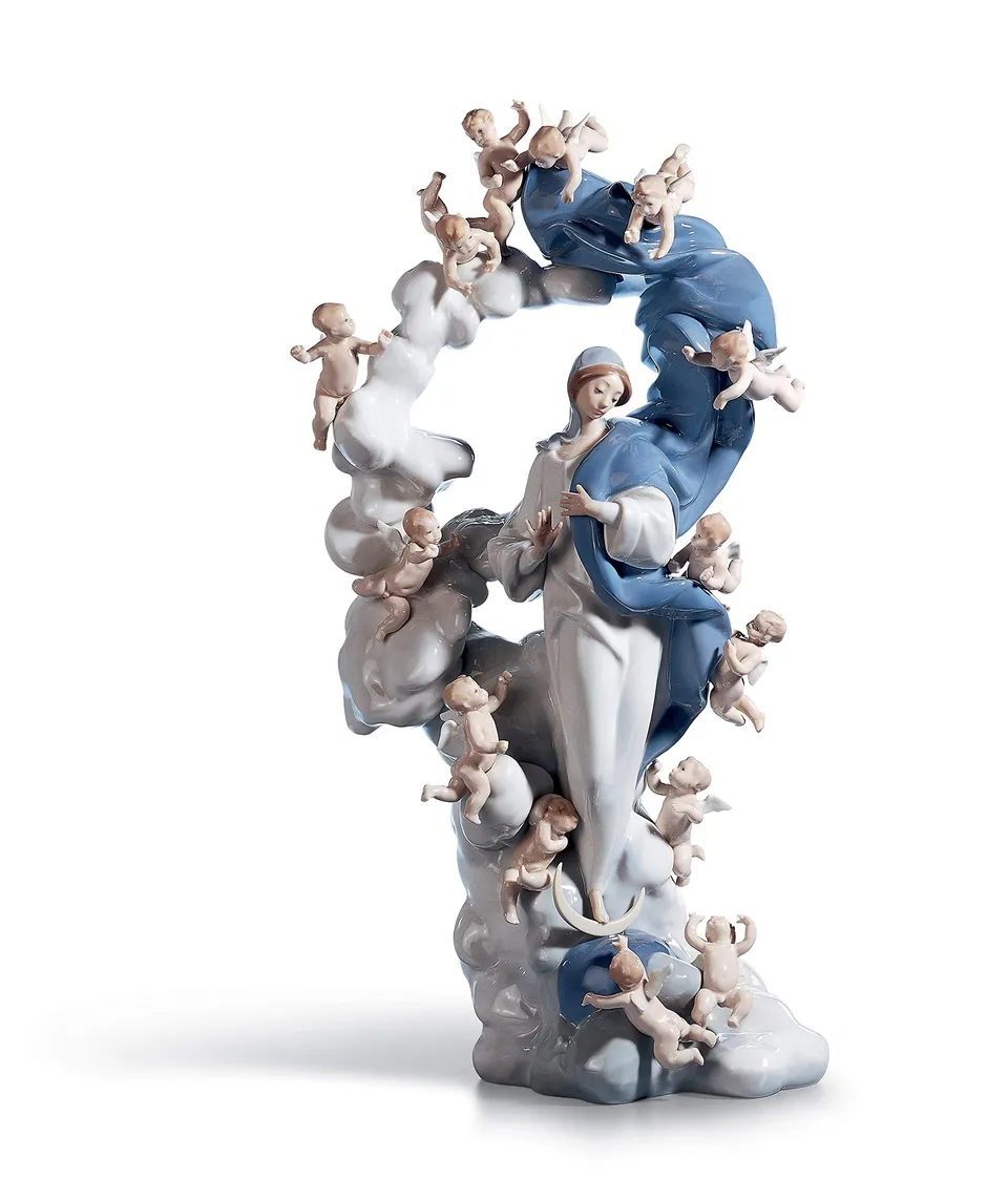 Lladró Vergine Immacolata scultura edizione limitata porcellana
