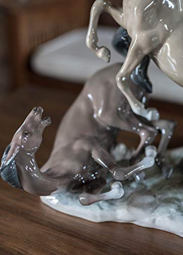 Lladró Sculture Cavalli scultura porcellana animali fatto a mano