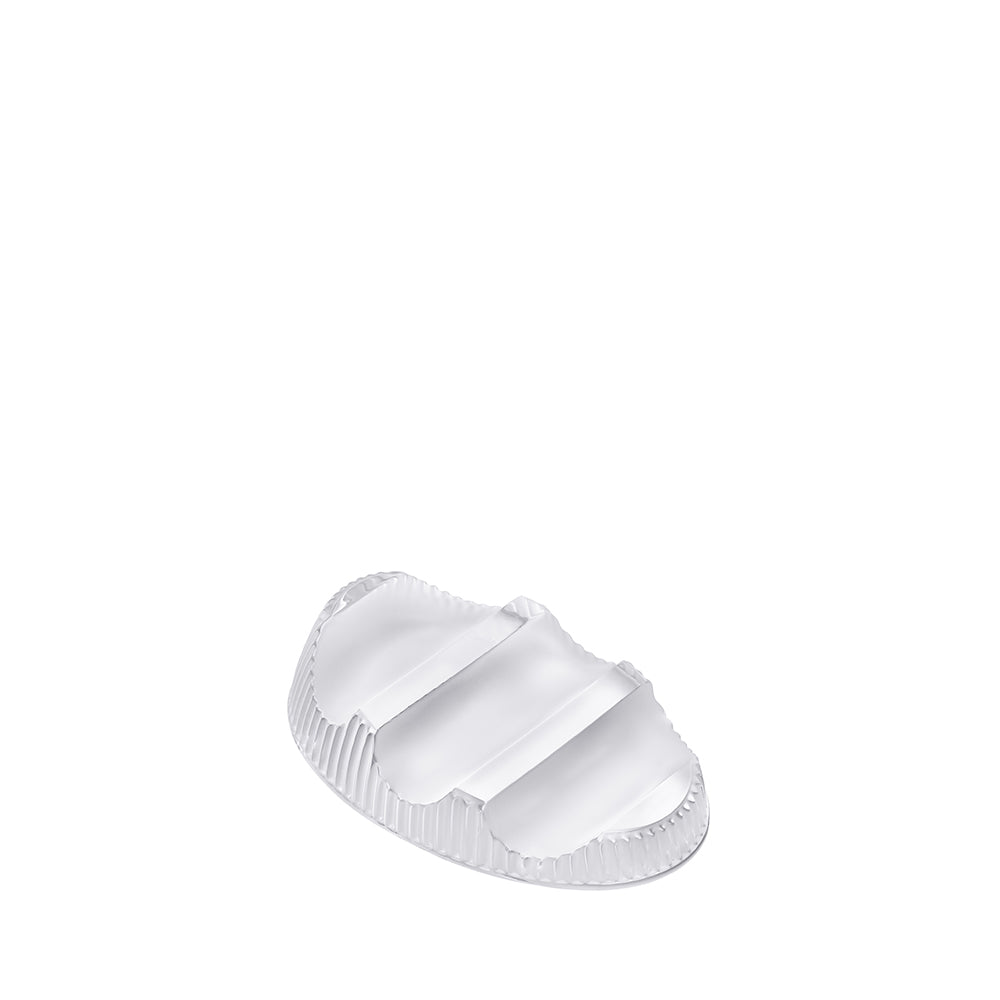 Lalique 100 Points portatappi cristallo incolore 3 posti