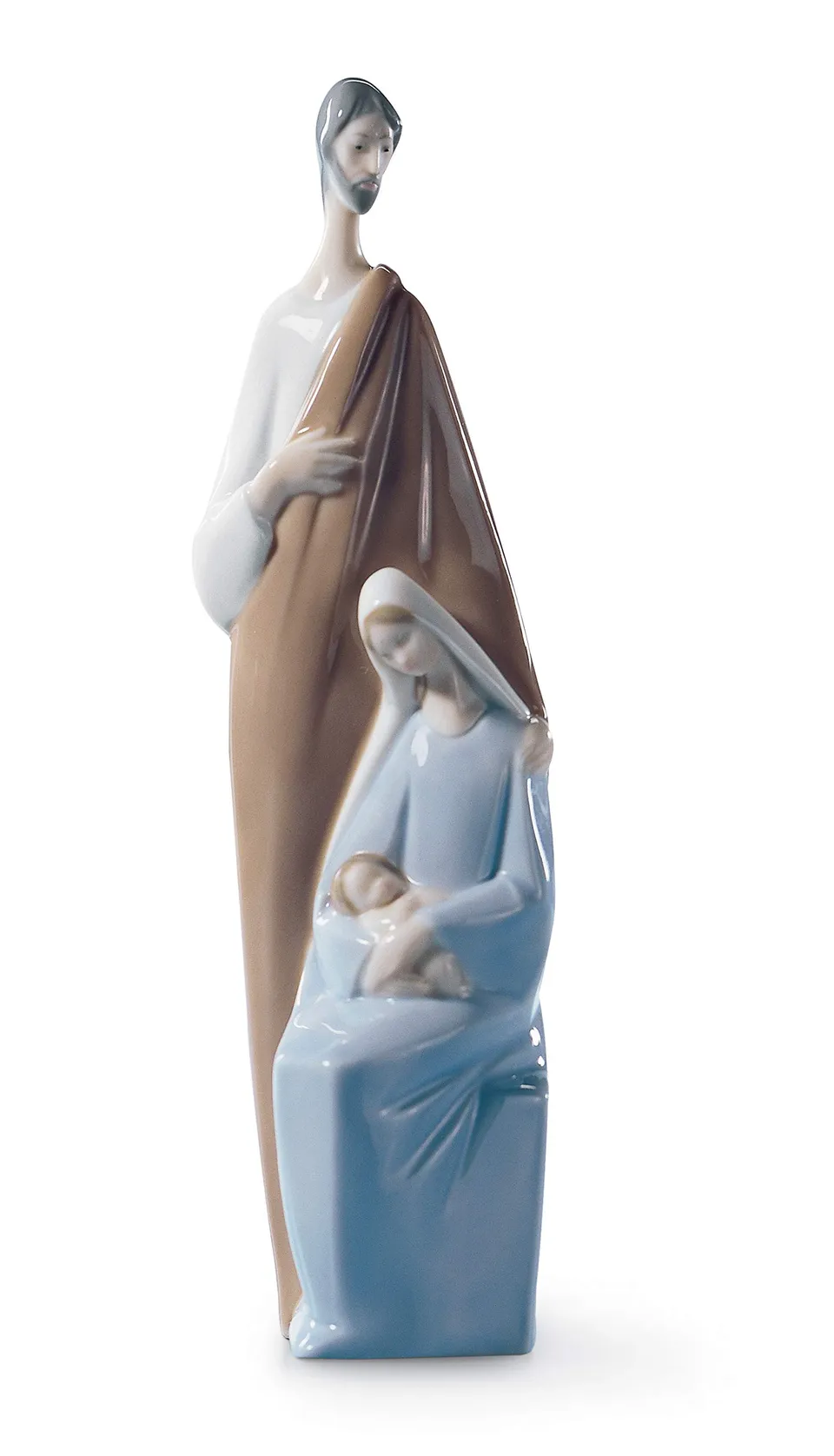 Lladró Natività Grande Sacra Famiglia scultura porcellana presepe