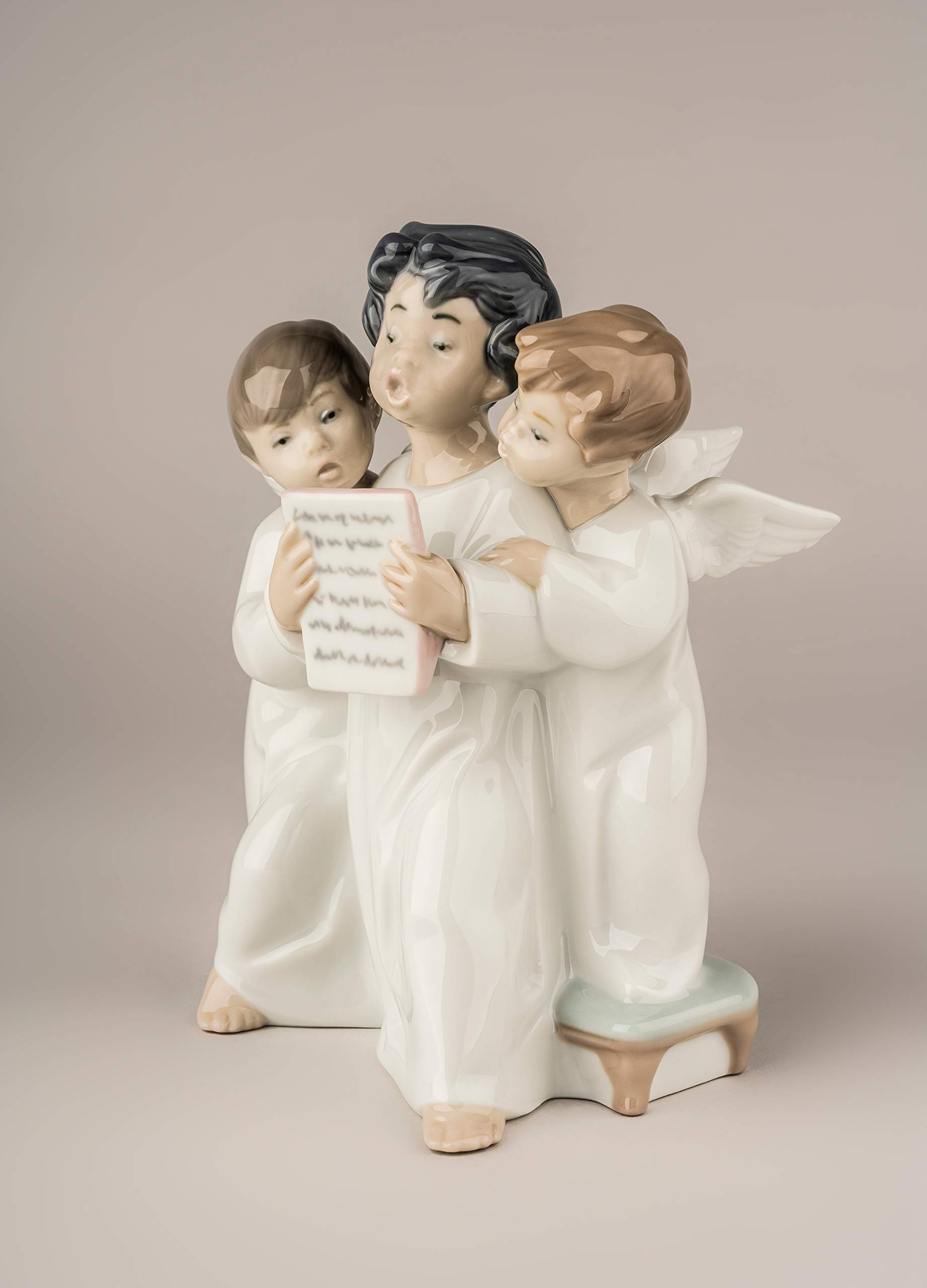 Lladró Sculture Coro di Angeli figurina piccolo angelo