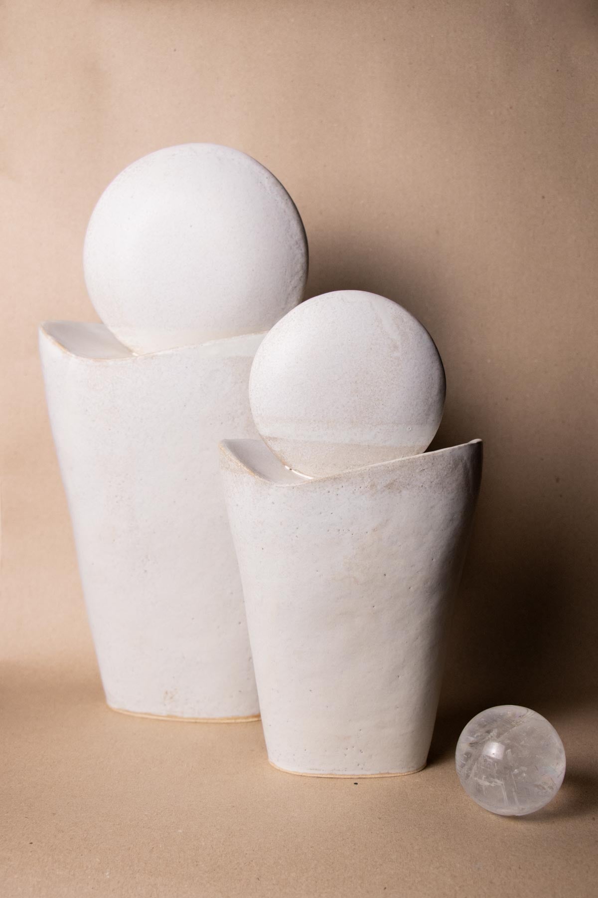 ClaireLune Luna Piena II scultura gres 27,5 cm
