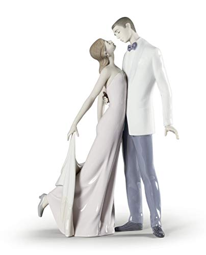 Lladró Sculture Coppia Felice Anniversario figurina porcellana