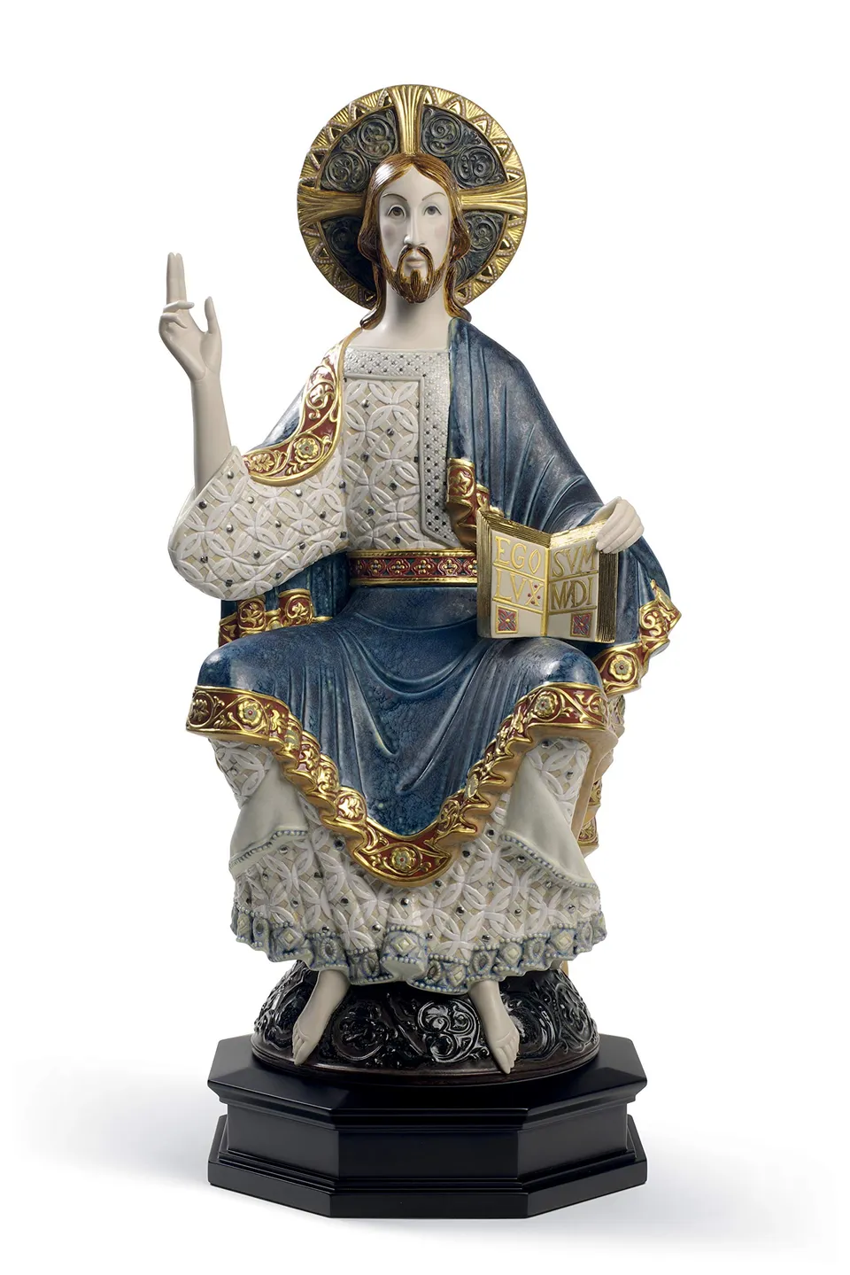Lladró Alta Porcellana Cristo Romanico 01001969 scultura edizione limitata