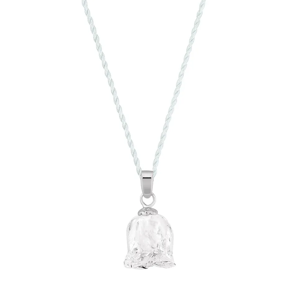 Lalique Muguet ciondolo in argento trasparente 1 elemento donna