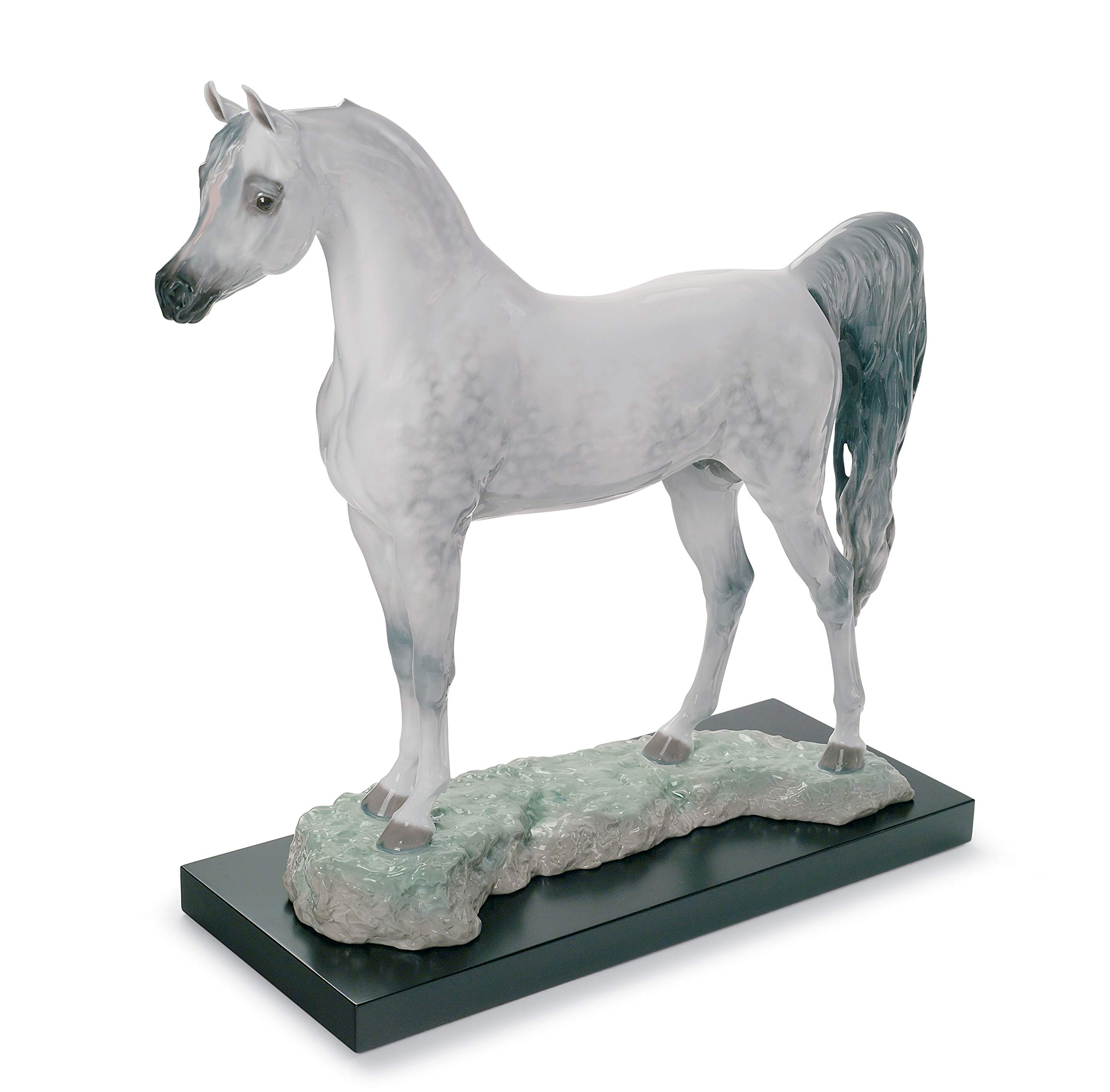 Lladró Cavallo Arabo figurina porcellana edizione limitata