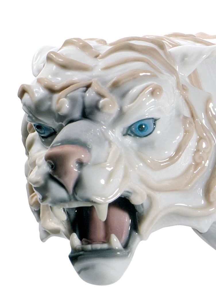 Lladró Tigre Mitologica figurina porcellana edizione limitata