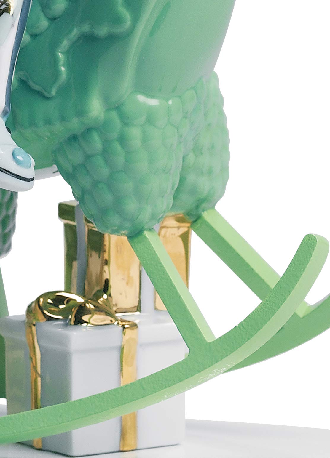 Lladró The Rocking Chicken Ride Statuina Bambino