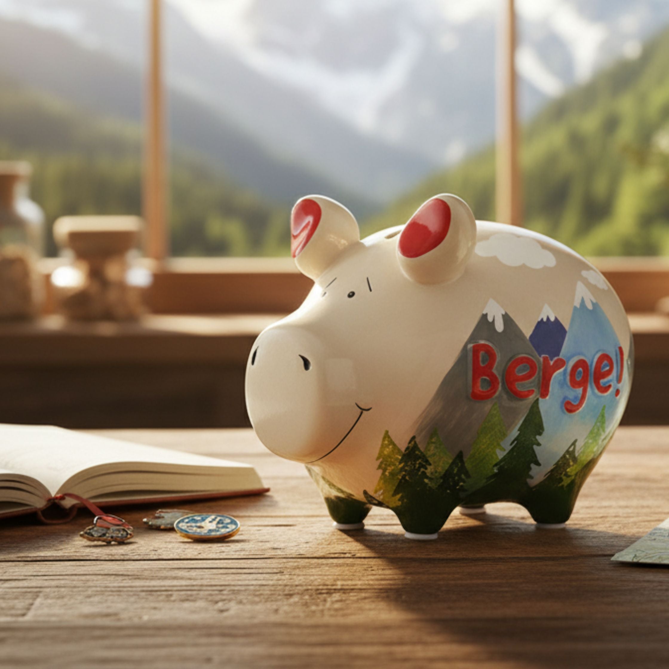 Sparschwein Kleinschweine Berge salvadanaio piccolo montagna