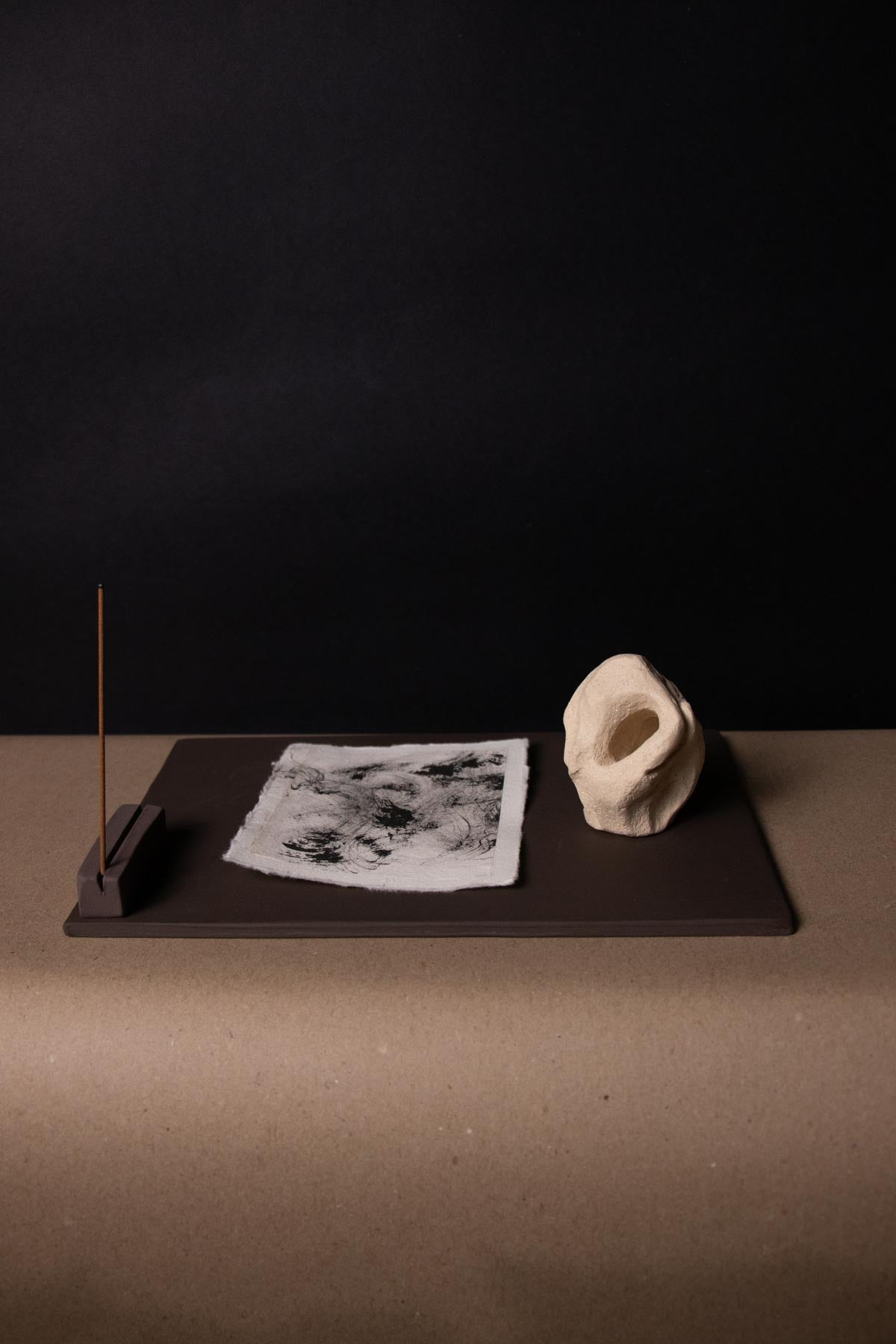 ClaireLune Limen Untitled III ritual kit gres incenso