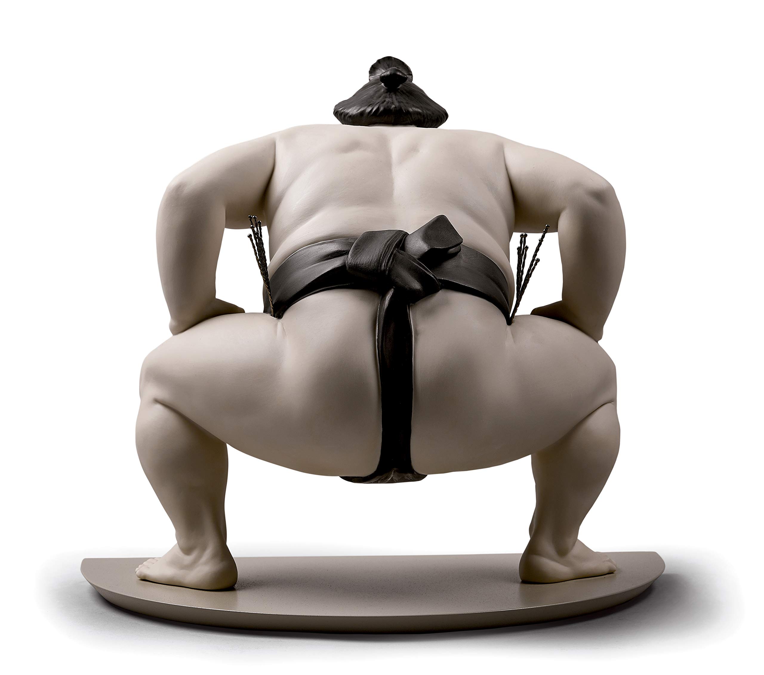 Lladró Sumo scultura in porcellana figura sport