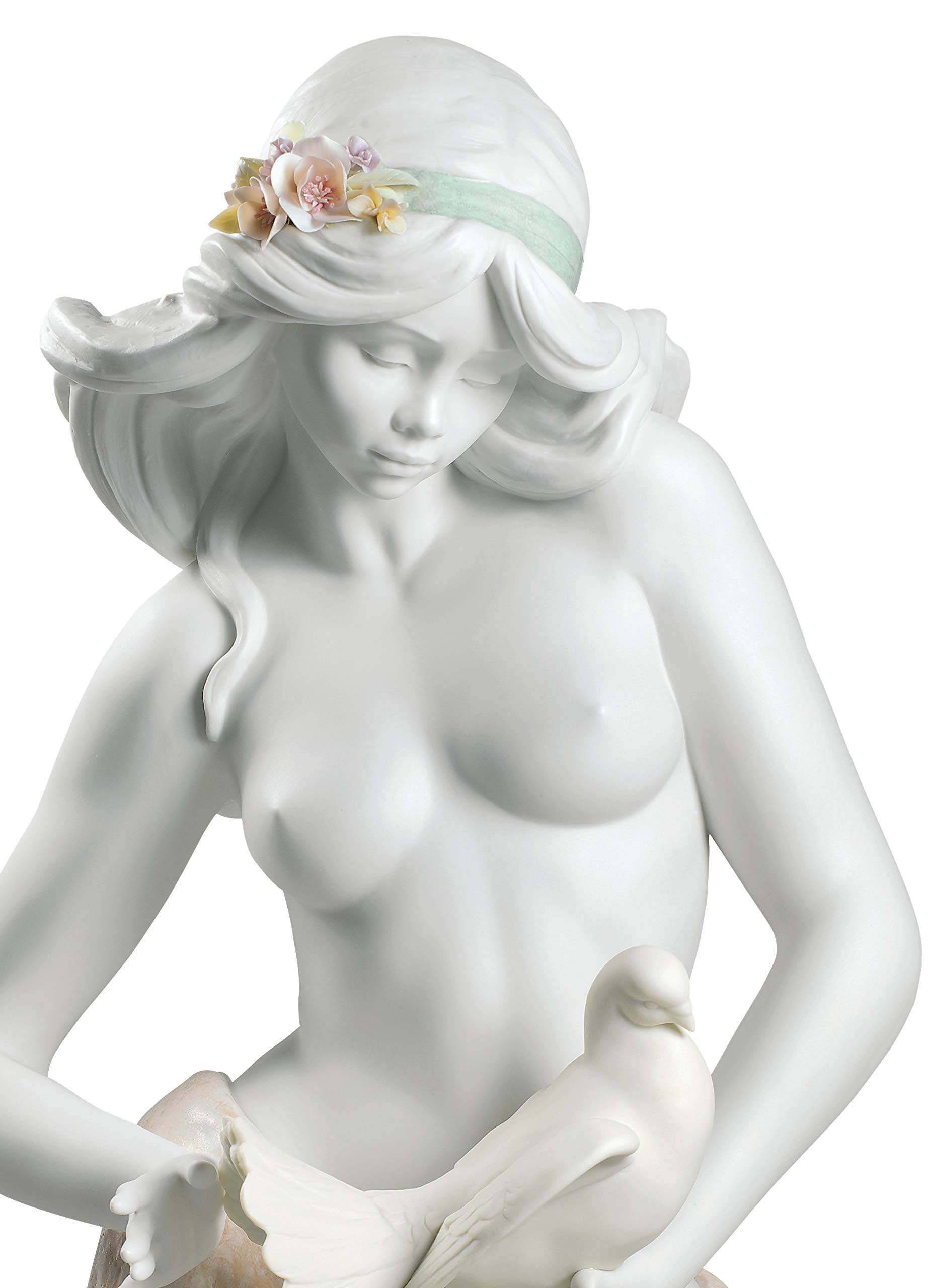 Lladró Contemplazione figura donna porcellana nuda