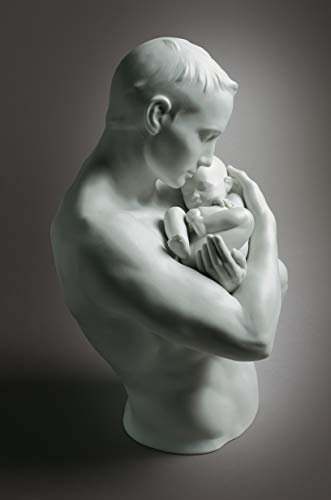 Lladró Sculture Protezione Paterna figurina porcellana papà