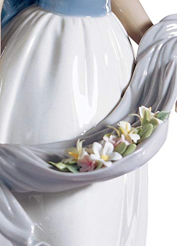 Lladró Sculture Fragranze e Colori figurina porcellana donna