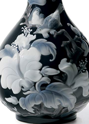 Lladró Accessori Decorativi Vaso Passerotti vaso nero