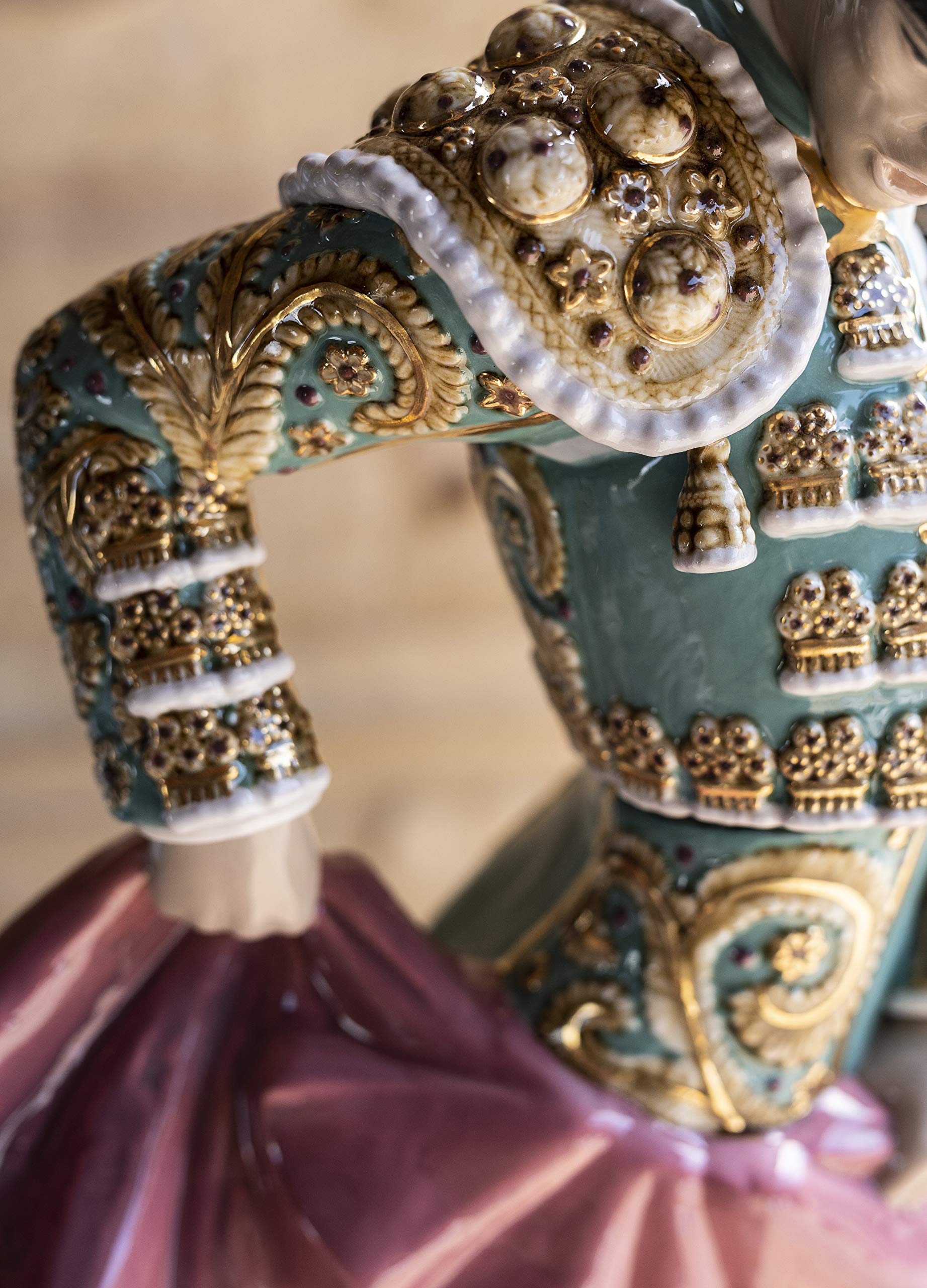 Lladró Alta Porcellana Matador scultura verde edizione limitata