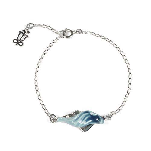 Lladró Gioielli Aquarium Bracciale Porcellana Azzurra