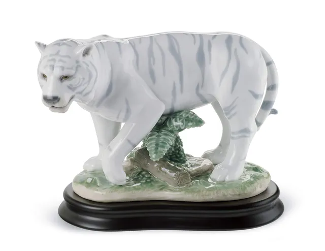 Lladró Sculture La Tigre figurina porcellana da collezione