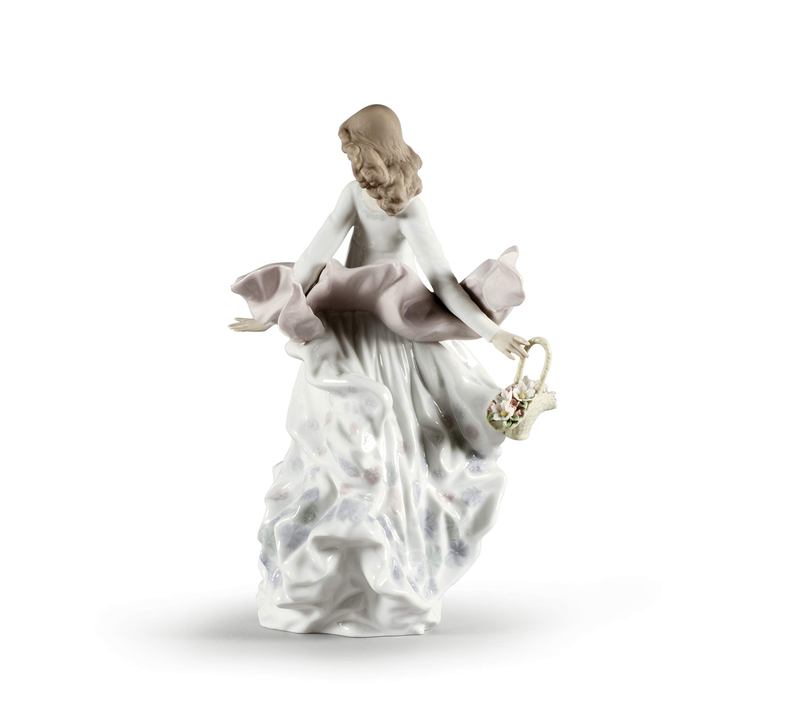 Lladró Sculture Splendore Primaverile statuetta donna porcellana