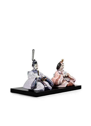 Lladró Hina Dolls Viola scultura porcellana fatta a mano