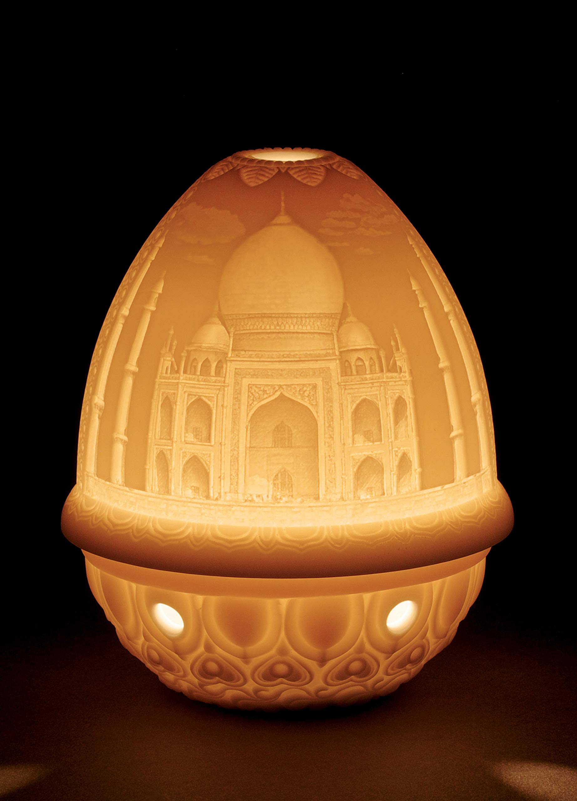 Lladró Accessori Decorativi Litofania Taj Mahal luce porcellana