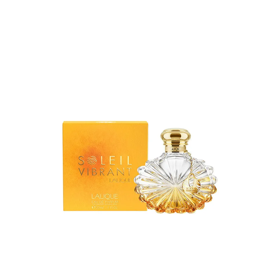 Lalique Soleil Vibrant Eau de Parfum Donna 30 ml Ambrato