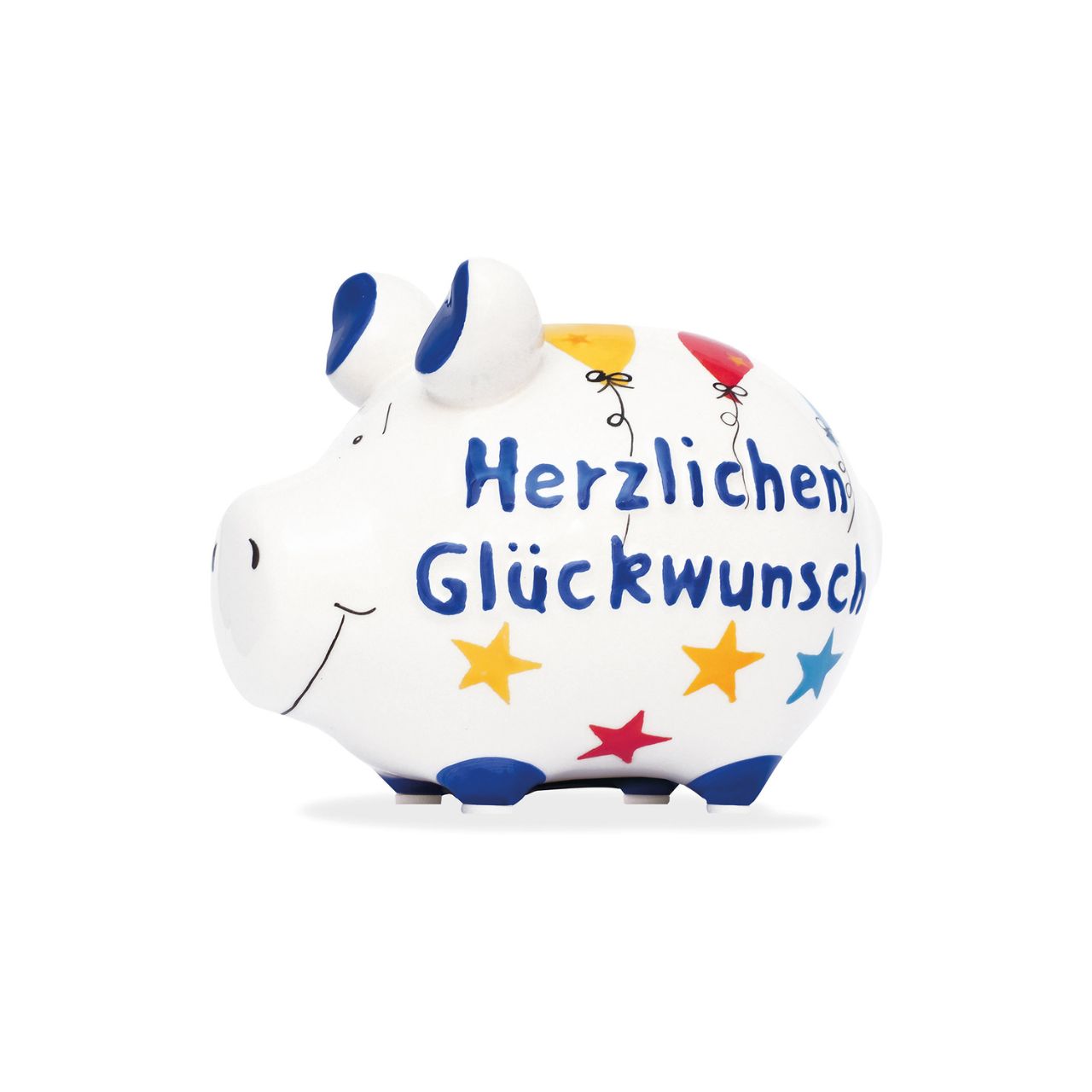 Sparschwein Company Kleinschweine Herzlichen Glückwunsch salvadanaio piccolo