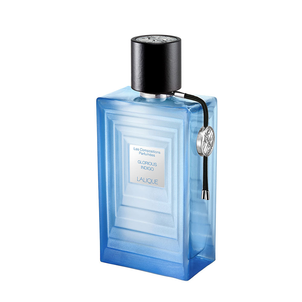 Lalique Glorious Indigo eau de parfum uomo 100 ml legnoso