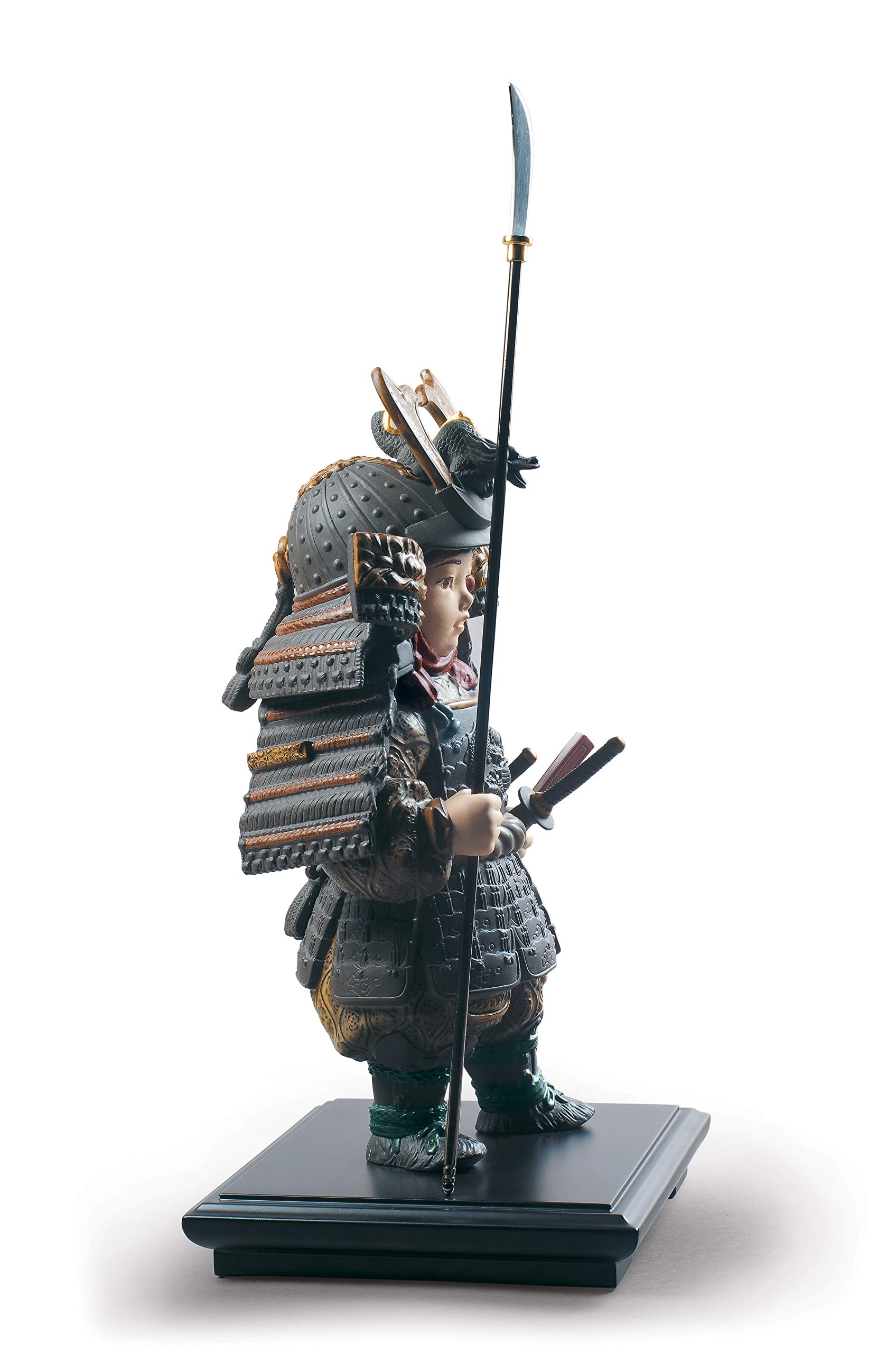 Lladró Bambino Samurai figurina in porcellana da collezione