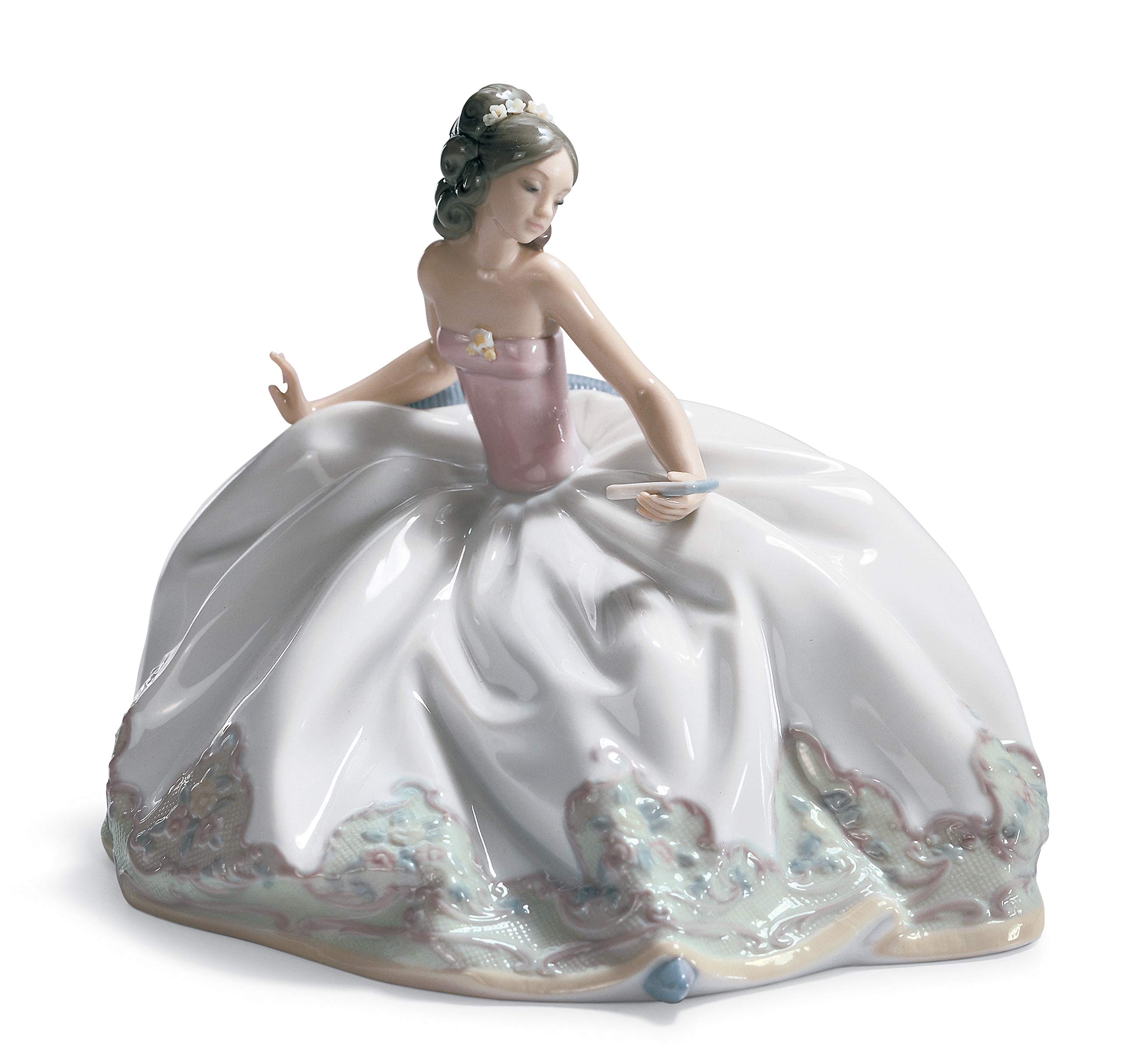 Lladró Dama statuetta donna porcellana fatta a mano casa