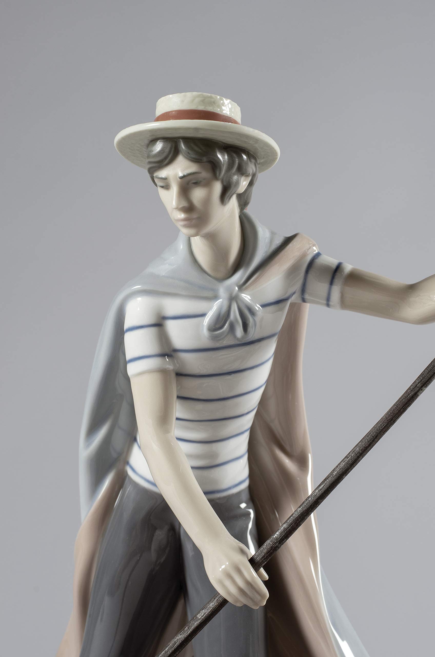 Lladró Alta Porcellana Coppia Gondola scultura numerata