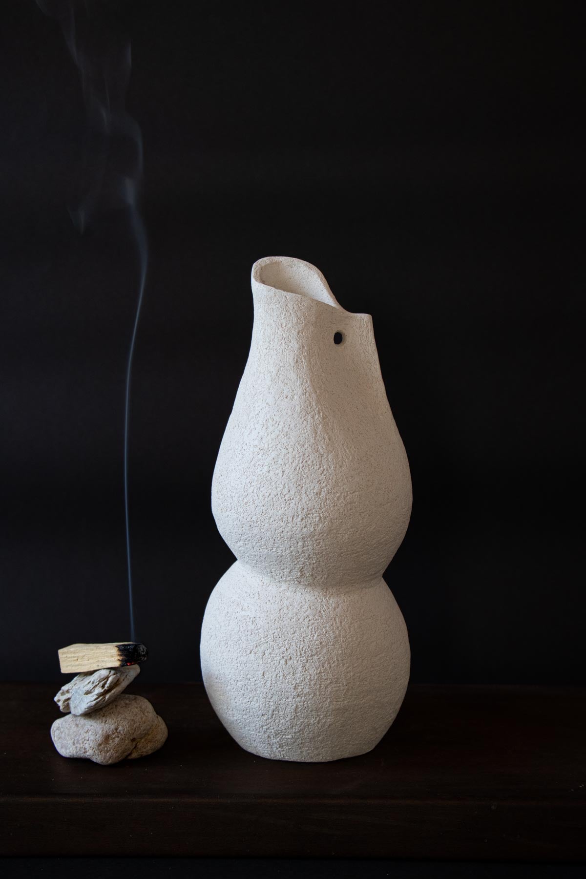 ClaireLune Fiamma vaso decorativo ceramica 29 cm