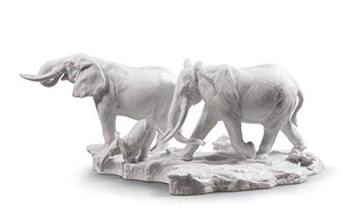 Lladró Sculture Un Alto Il Camino scultura porcellana bianca