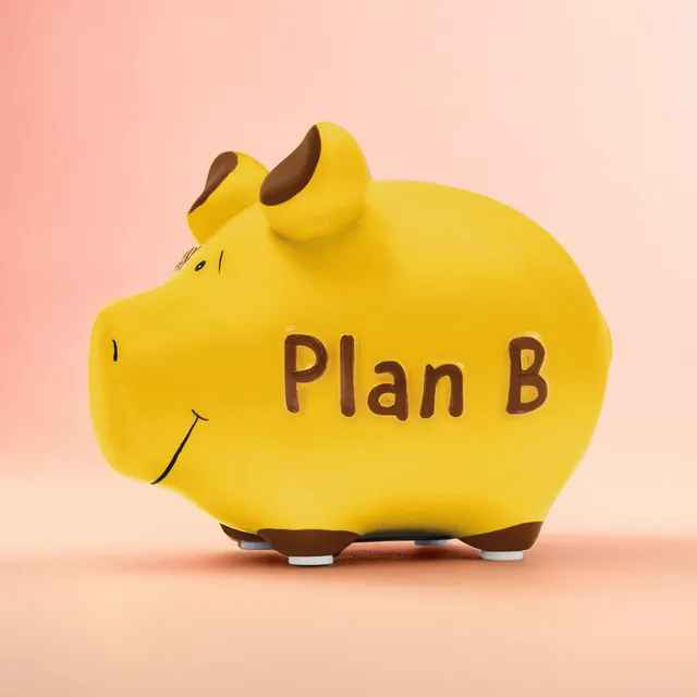 Sparschwein Company Kleinschweine Plan B salvadanaio maialino ceramica